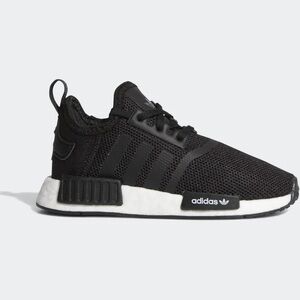 adidas NMD R1 Kids Black and White Slip-On Sneaker - Size 13K - NEW